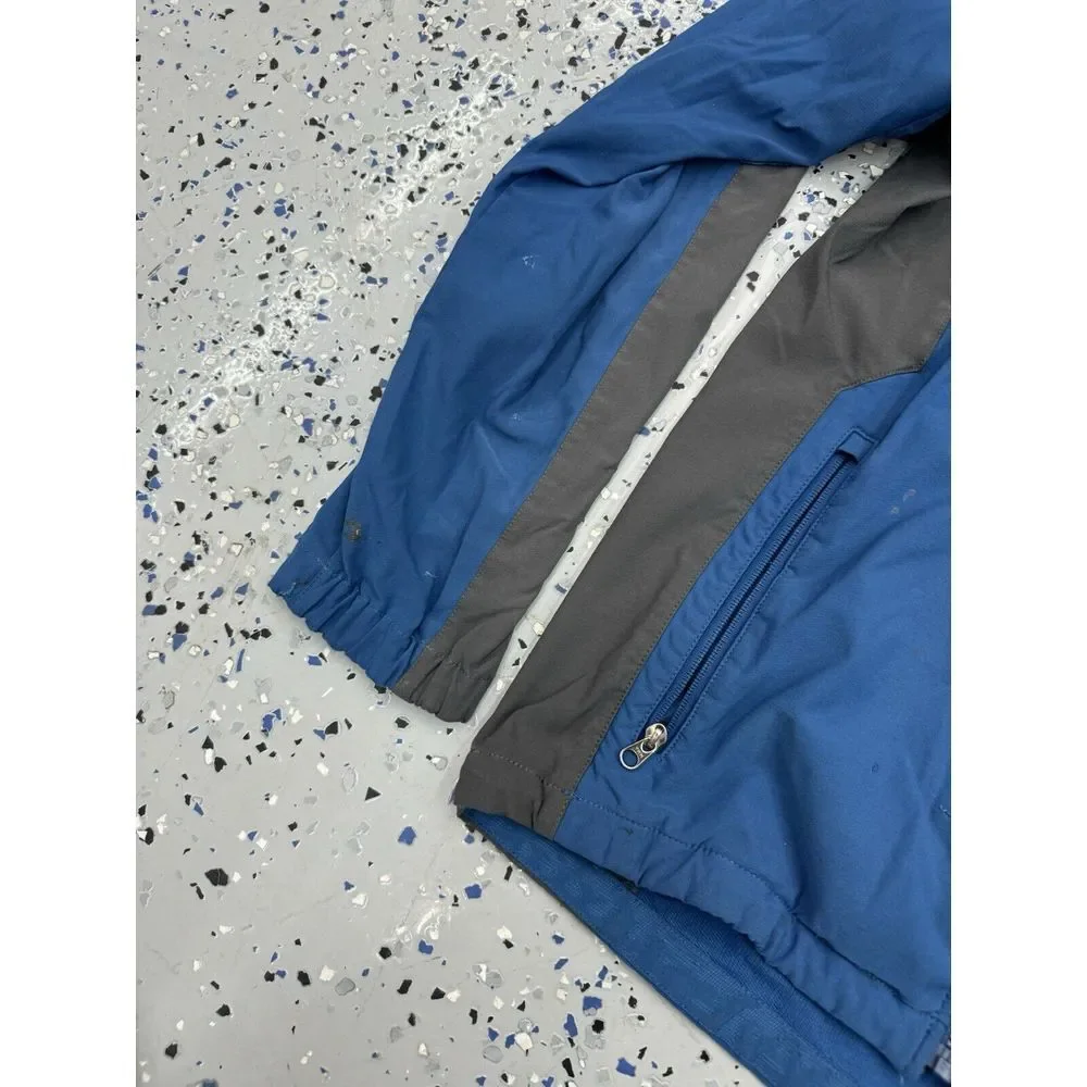 The North Face‎ Apex Jacket Men's Size Large Navy Blue Zip Fleece Lined Pockets